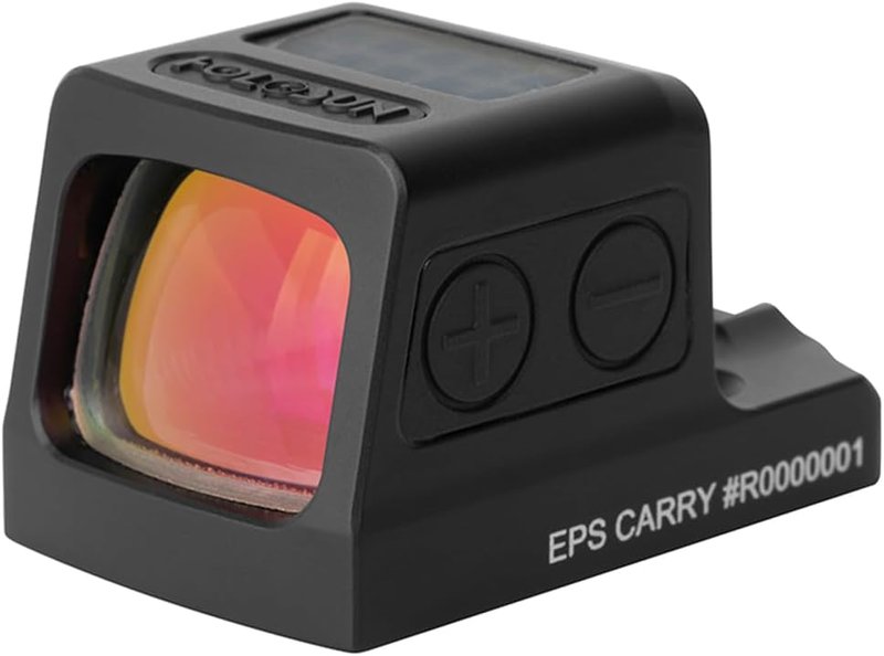 Holosun EPS Carry Series Red/Green/Gold Dot Sight - 2MOA & 6MOA Options | Modified RMSc Adapter Plate