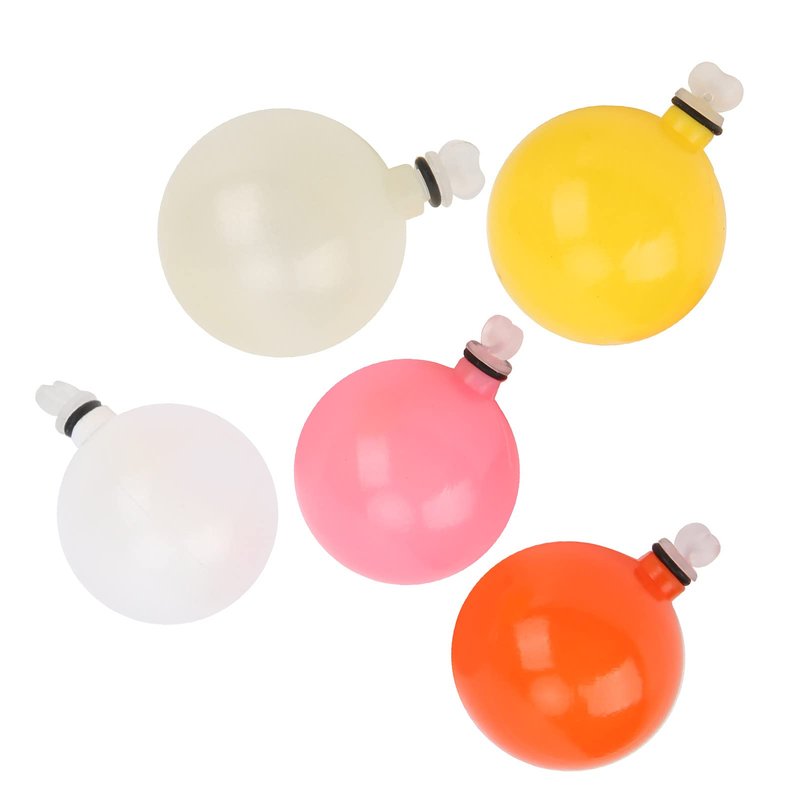 5Pcs Airlock Strike Indicators for Fly Fishing Bobber Tube Terminal Tackle Fly Fishing Parts BuoyStrike Indicator Fly Fishing Parts