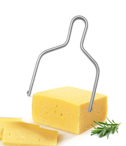 Cheese Slicer & Cheese Cutter Stainless Steel Cheese Slicers with Wire | Cheese Cutter Wire & Butter Slicer