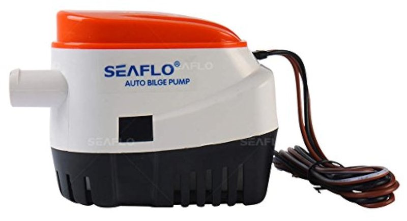 SEAFLO Automatic Submersible Boat Bilge Water Pump 24v 750gph with Float Switch