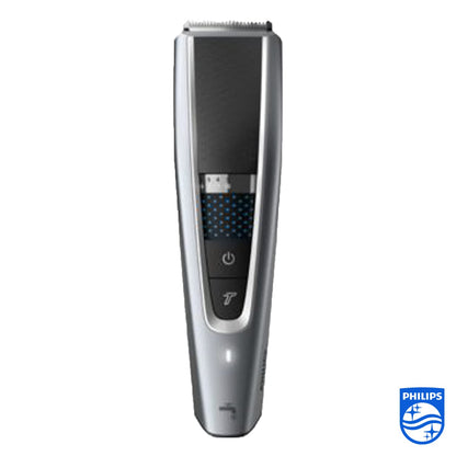 Philips Hair Clippers, Series 5000 Trim-n-Flow PRO Technology Hair Clipper, Fully Washable with Self-Sharpening Stainless Steel Blades, Corded, UK 3-Pin Plug - HC5630/13