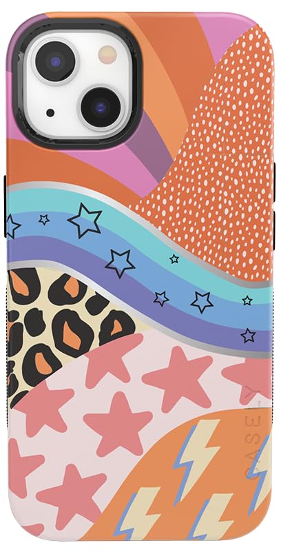 Casely iPhone 14 Plus Case | Sage Garden | Green Floral | Compatible with MagSafe | Bold Protective Design