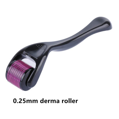 Derma Roller 0.25mm Microneedle Roller for Beard Hair Skin Face Microneedling Roller