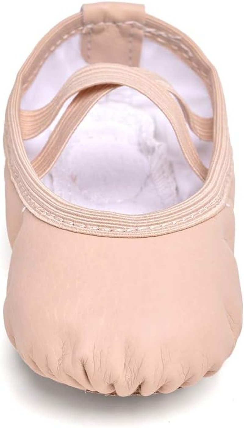 Ballet Shoes for Girls - Soft Leather Toddler & Kids Dance Slippers | Comfortable Fit & Stylish Design