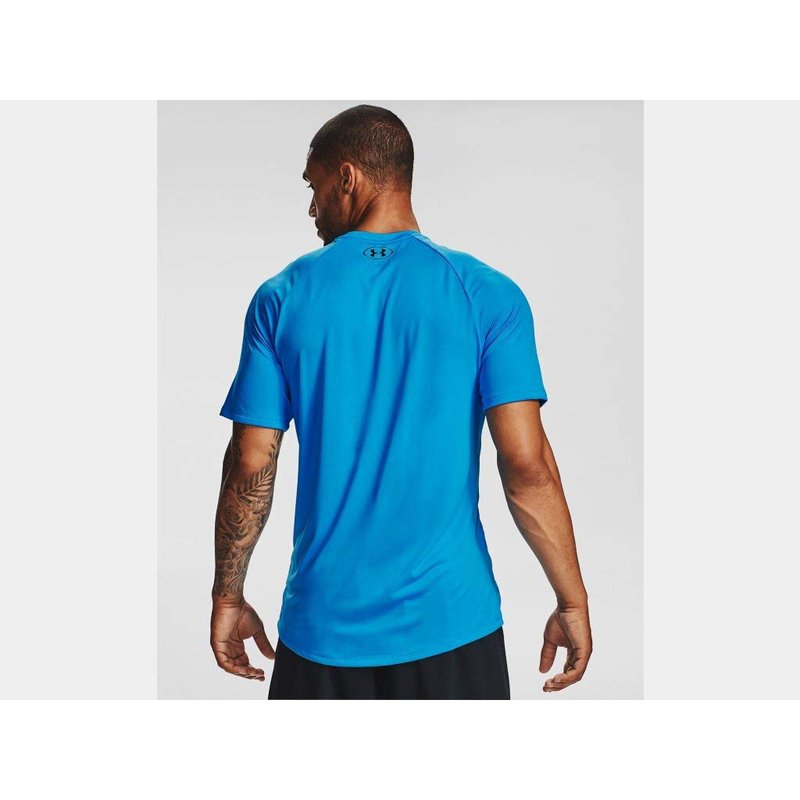 Under Armour Men's Tech 2.0 Short-Sleeve T-Shirt , Electric Blue (428)/Black, 4X-Large Tall