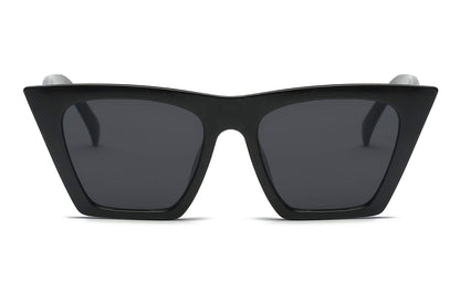 FEISEDY Cat Eye Sunglasses for Women - UV400 Protection Rerto Sqaure Cateye Womens Sun Glasses B2473