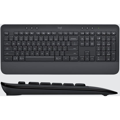 Logitech Signature MK650 Combo for Business, Wireless Mouse and Keyboard, Logi Bolt, Bluetooth, SmartWheel, Globally Certified, Windows/Mac/Chrome/Linux - Graphite