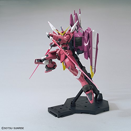 BANDAI SPIRITS BAN216382 Justice Gundam Seed Bandai MG Hobby Figure, Multi-Colored, 8 Inches