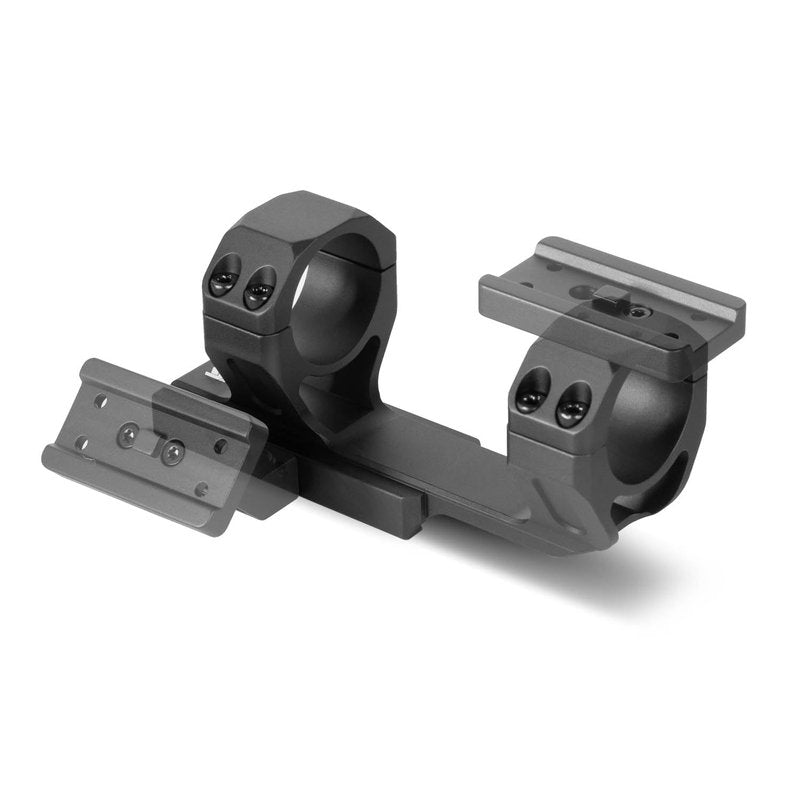 Monstrum Sidewinder Series Scope Mount with 45 Degree Canted Red Dot Sight Base | 30 mm Diameter | Picatinny