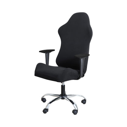 FORCHEER Gaming Chair Cover Set Black for Adults Video Game Chair Water Repellent Jacquard Racing Computer Chair Slipcover with 2 Pieces Armrest Covers