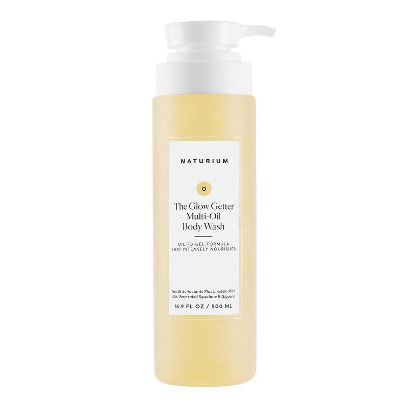 Naturium Multi-Oil Hydrating Body Wash - Gentle Cleanser for Radiant Skin | 16.9 oz