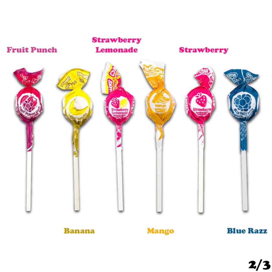 Tootsie Roll Charms Mini Pops - 4.5 lb Bag of Individually Wrapped Fruity Hard Candy Lollipops in 18 Fun Flavors - Peanut and Gluten Free, 400 Count, Packaging May Vary