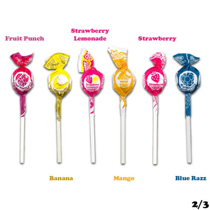 Tootsie Roll Charms Mini Pops - 4.5 lb Bag of Individually Wrapped Fruity Hard Candy Lollipops in 18 Fun Flavors - Peanut and Gluten Free, 400 Count, Packaging May Vary