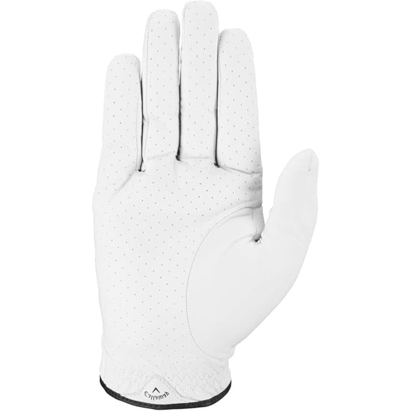 Callaway Golf Dawn Patrol Glove (Worn on Right Hand, White 2024, Medium, Ladies)