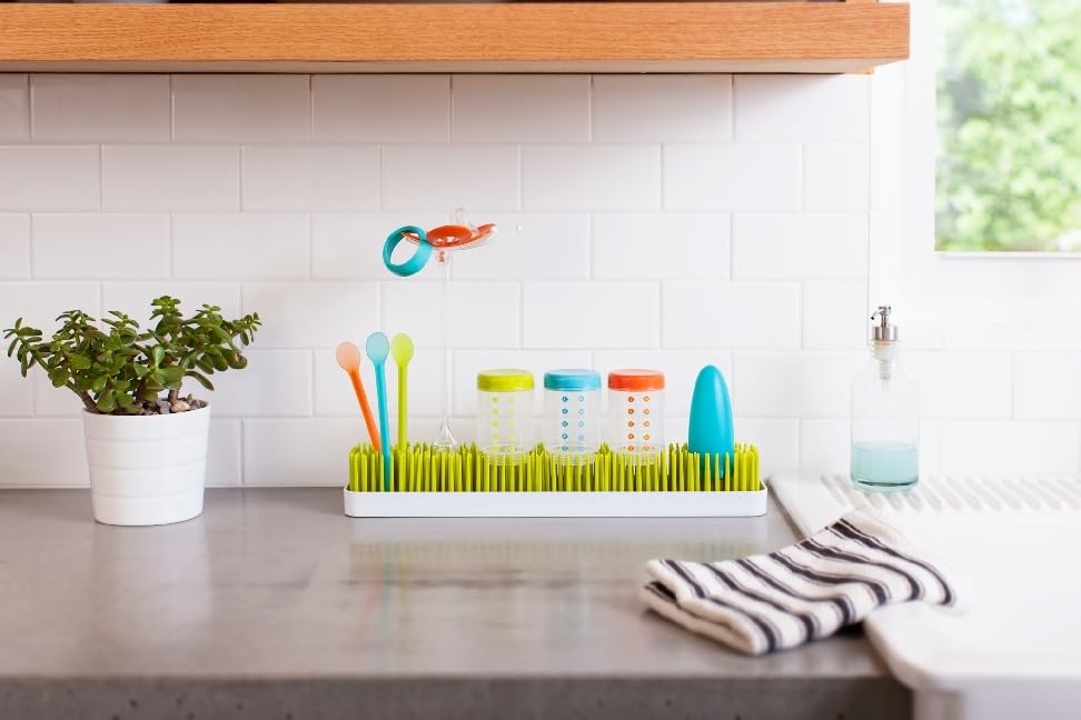 Boon Patch Drying Rack, Green