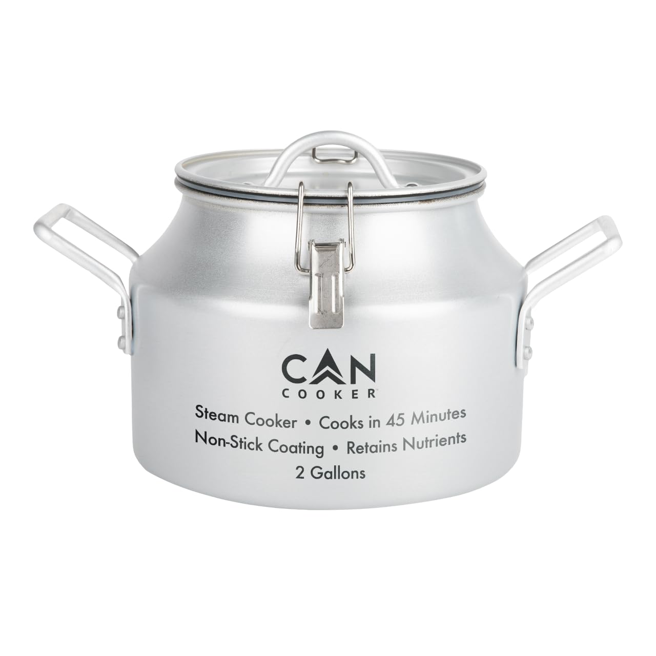 CanCooker Junior - Premium Portable Camping Cookware with Non-Stick Coating | 2 Gallon Outdoor Steam Cooker for Camping, Hunting, Fishing & Backyard BBQ - 2 Pack