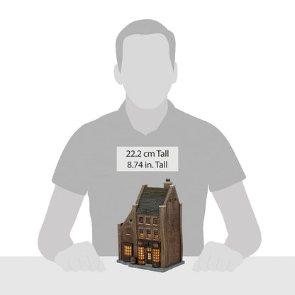 Department 56 Harry Potter Village Borgin and Burkes Lit Building, 8.74 Inch, Multicolor