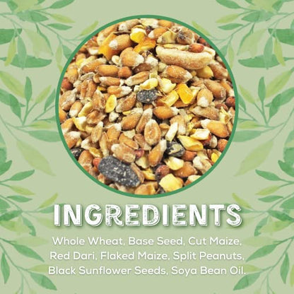 Copdock Mill Wild Bird Seed Supreme Mix 5L Tub – All Year-Round Bird Food – 100% Natural Ingredients Including Peanuts for Wild Birds – Suitable for All Wild Bird Species