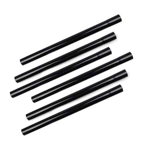 Vacuum Cleaner -6PK Extension Wands 1-1/4" Universal Fit for Replacement Part For Fit All Models (32-1942-69 Wand) 19" Black Smooth Finish Plastic Wand