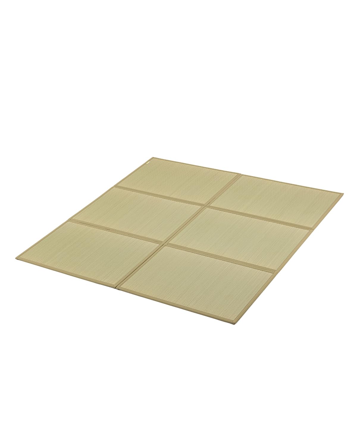 FULI Japanese Tatami Mattress, Foldable Igusa Rush Grass Tatami Rug, Natural Japanese Floor Mattress Mat Made in Japan, Queen
