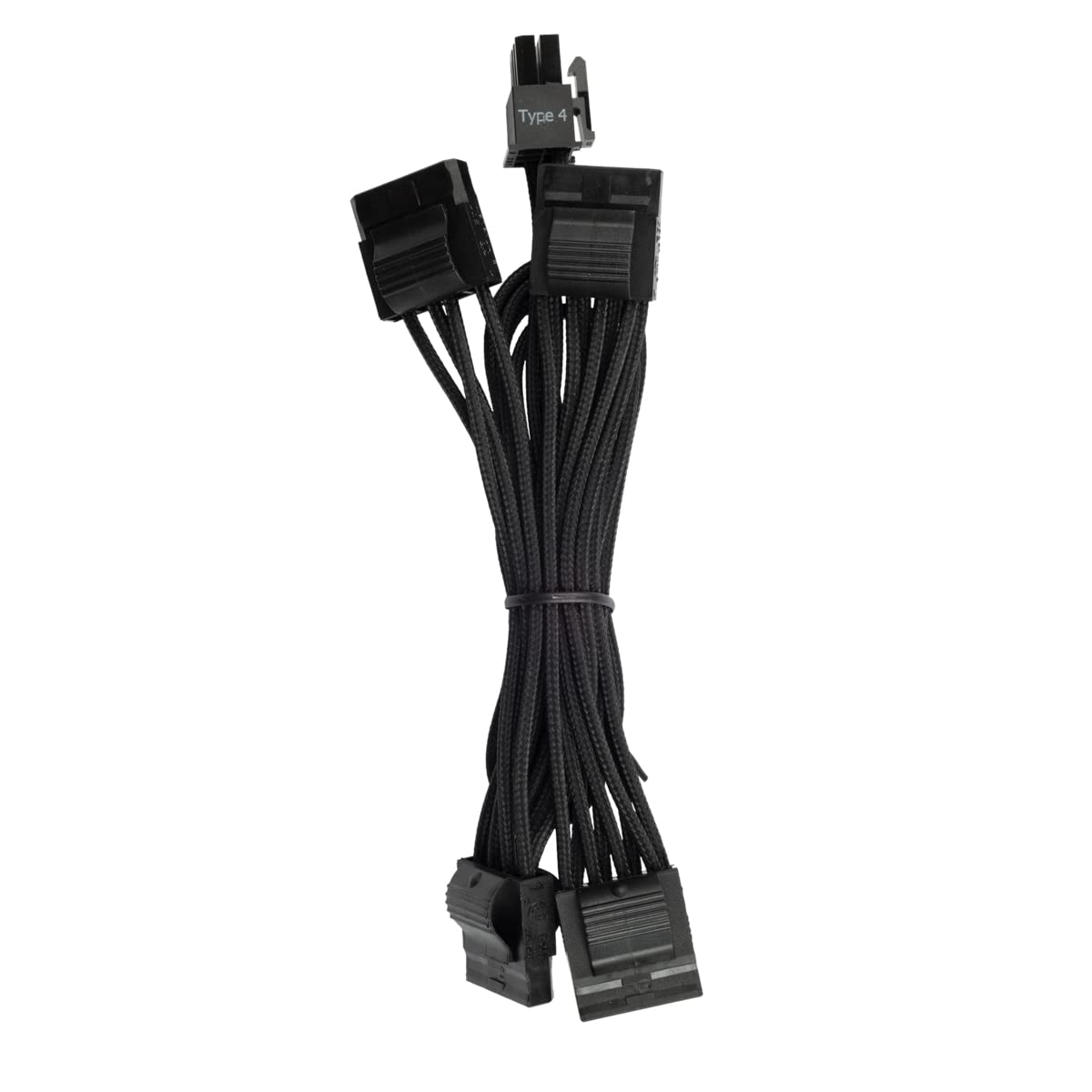 CORSAIR CP-8920222 Premium Individually Sleeved PSU Cables Pro Kit – Red, 2 Year Warranty, Black
