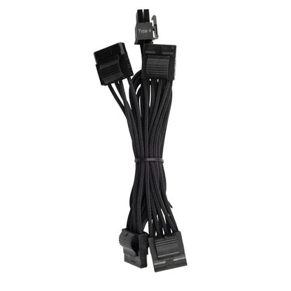 CORSAIR CP-8920222 Premium Individually Sleeved PSU Cables Pro Kit – Red, 2 Year Warranty, Black