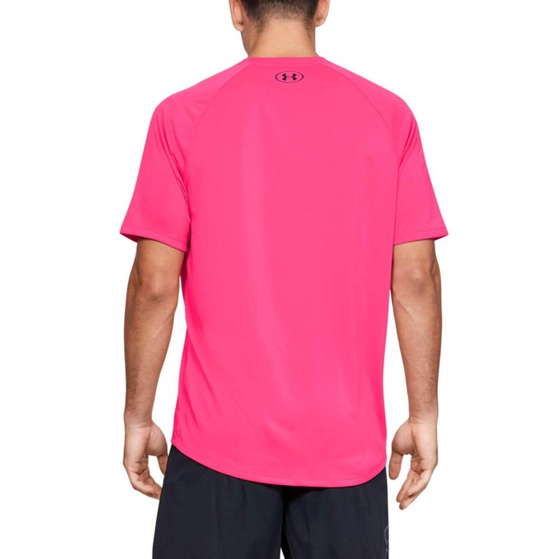 Under Armour Men's Tech 2.0 Short-Sleeve T-Shirt , Pink Surge (687)/Black, XX-Large Tall
