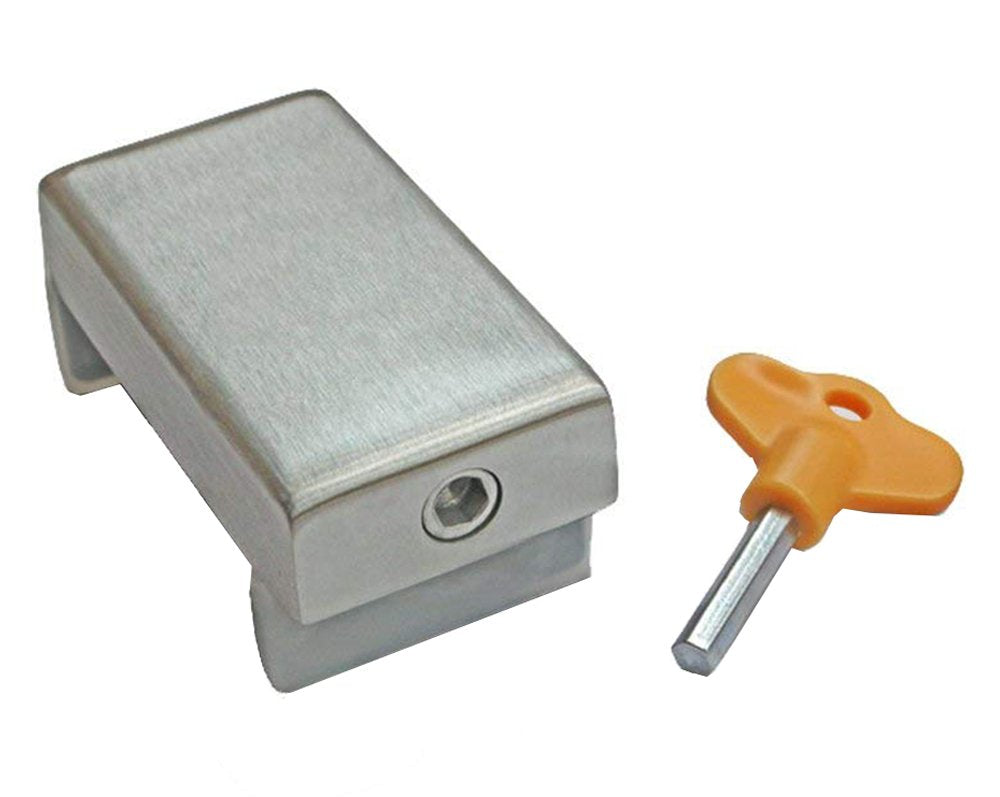 2 Pieces Sliding Door & Window Locks Aluminium Alloy Plastic Steel Window Border Door Lock Children Safety Protective Lock