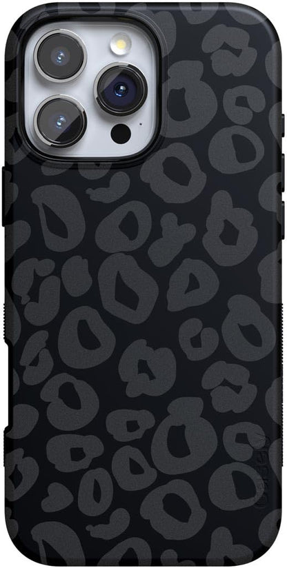 Casely iPhone 16 Pro Case | Fit Check | Neutral Checkerboard | Compatible with MagSafe | Bold Protective Design