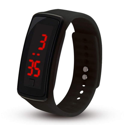 CdyBox 8 Pack Wholesale Men Women Digital Wristwatch Touch Screen LED Bracelet Silicone Band Watch