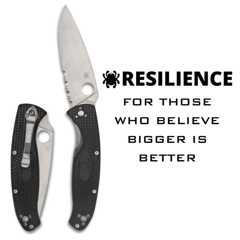 Spyderco C142PSBK Resilience Lightweight