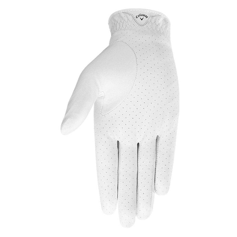 Callaway Golf Dawn Patrol Glove (Worn on Right Hand, White 2019, Medium, Standard)