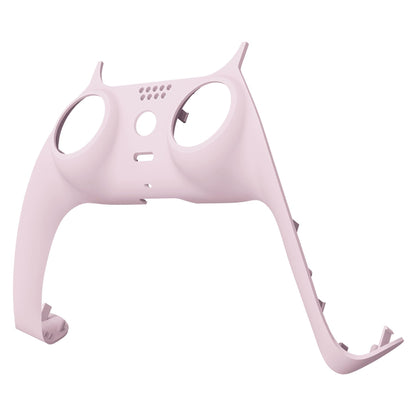 eXtremeRate Cherry Blossoms Pink Decorative Trim Shell Compatible with p s 5 Controller, DIY Replacement Clip Shell, Custom Plates Cover Compatible with p s 5 Controller with Accent Rings