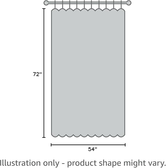 Tollpiz Linen Curtain Living Room Rod Pocket Semi Sheer Curtains Burlap Light Filtering Thick Linen Drape for Bedroom, 54 x 72 inches Long, Silver Grey, Set of 2 Panels