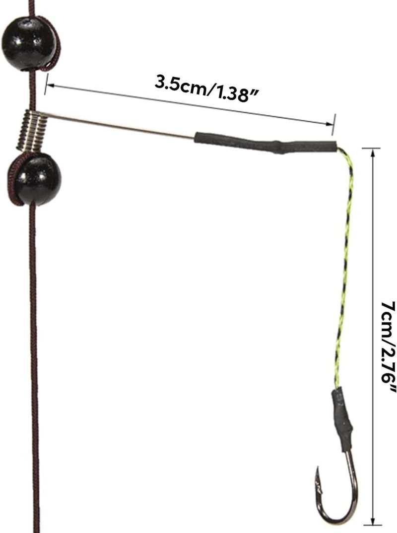 Carp Fishing Feeder Baits Cage, Spring Fish Feeder with Holder, Inline Methods Fishings Tackle Baits Hook Rigs Set Sinkers Cage Feeder Tackle Fishing Sinkers Weights