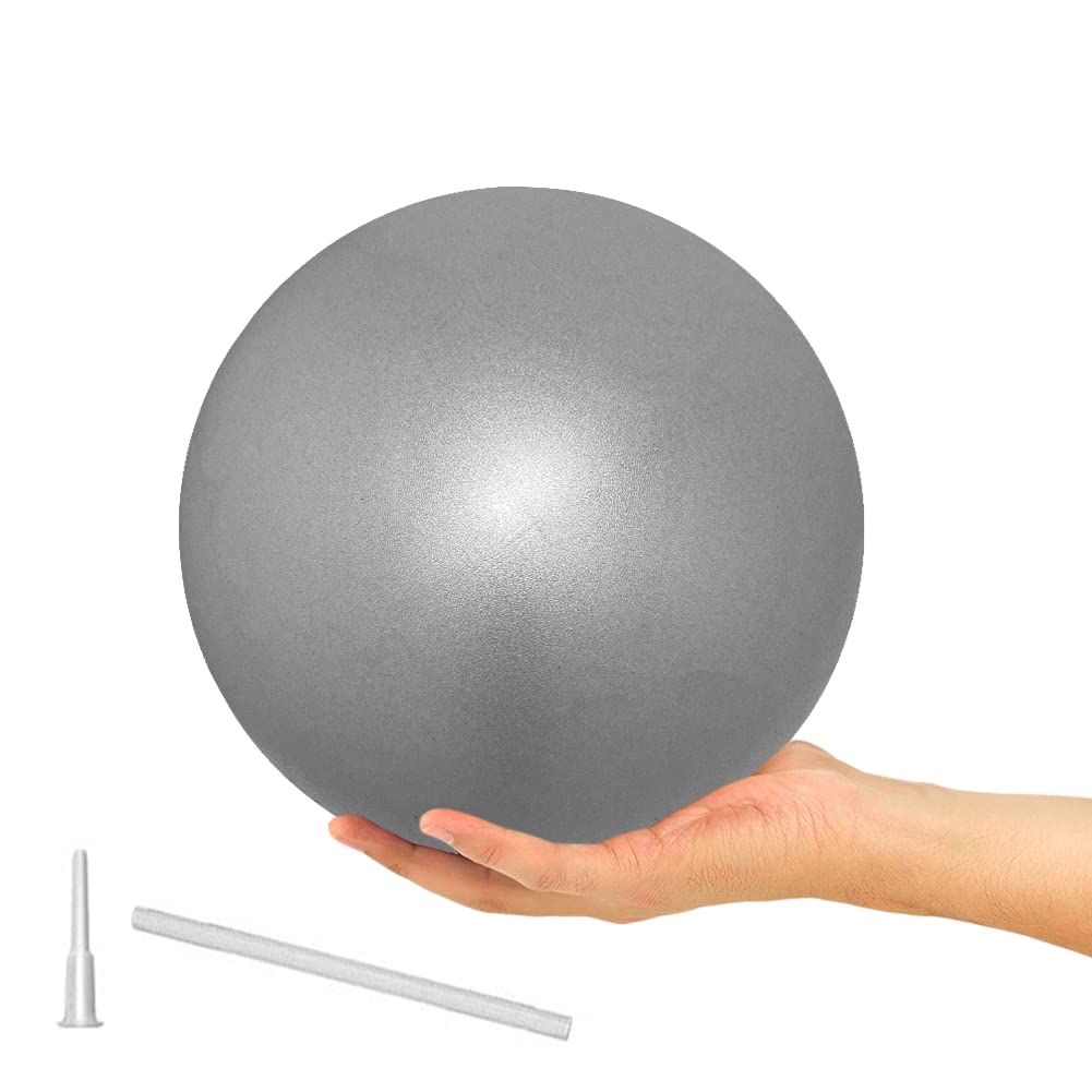 9 Inch Exercise Pilates Ball Mini Exercise Barre Ball for Yoga,Stability Exercise Training Gym Anti Burst and Slip Resistant Balls Physical Therapy Improves Balance, Core Strength