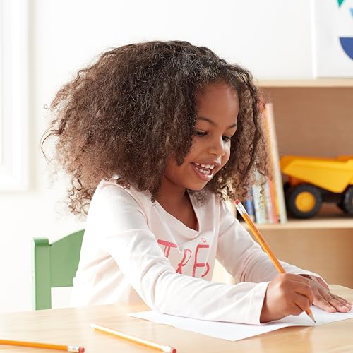 Amazon Basics Wood-Cased #2 Pencils, Pre-sharpened, HB Lead Bulk Box, 150 Count, Yellow