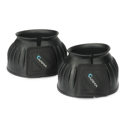 Shires ARMA Touch & Close Over-Reach Boots Large Black