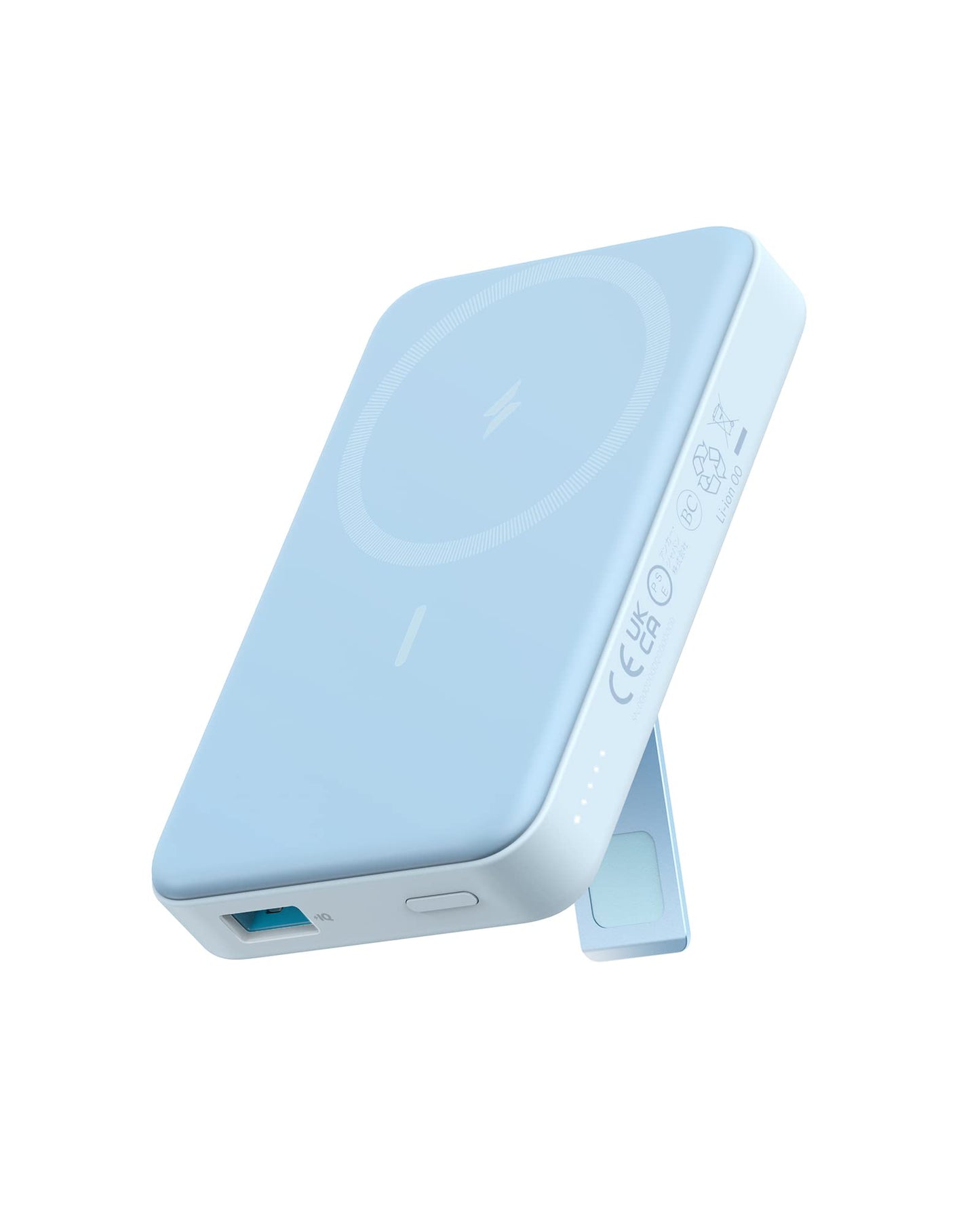 Anker 633 Magnetic Battery, 10,000mAh Foldable Wireless Portable Charger, 20W USB-C Power Delivery Power Bank with Stand, Magsafe-Compatible for iPhone 16/15/14/13/12 Series