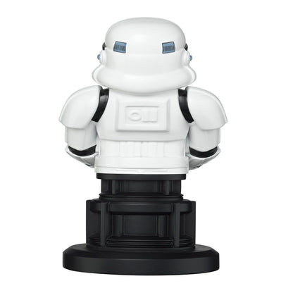 Exquisite Gaming: Star Wars: Stormtrooper - Original Mobile Phone & Gaming Controller Holder, Device Stand, Cable Guys, Collectable Licensed Figure