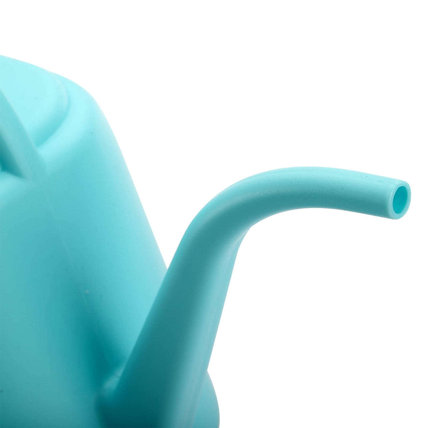 Fasmov 1-Gallon Plastic Watering Can with Comfortable Handle, Garden Watering Cans Long Spout for Indoor Outdoor Watering Plants, Bright Blue