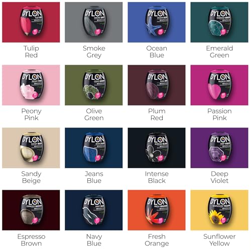 Dylon Washing Machine Fabric Dye Pod for Clothes & Soft Furnishings, 350g – Sandy Beige