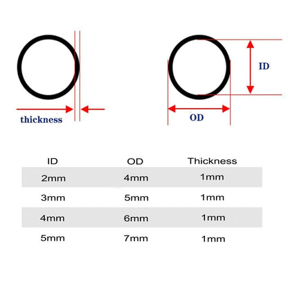 Clear Tubing Assortment, 2mm 3mm 4mm 5mm ID, 12 Meters Lengh In All, 1mm Thickness, Flexible Plastic Tube Hose Set For Home Repair Water Oil Transfer Aquarium, BPA Free and non-toxic