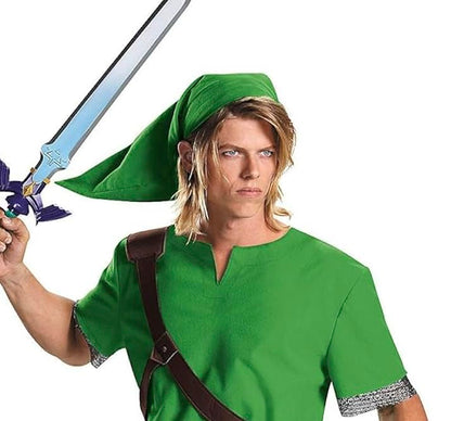 Disguise Men's Link Classic Adult Costume, Green, Medium