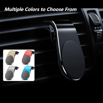 Magnetic Phone Holder for Air Vent,Magnetic Navigation Bracket,360° Rotatable Car Phone Mount,Magnet Universal Car Cellphone Holder,Strong Magnet Mount for Any Smartphone