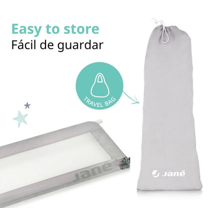 Jané Folding Bed Rail 90 cm Long Carry Bag Extra High Breathable