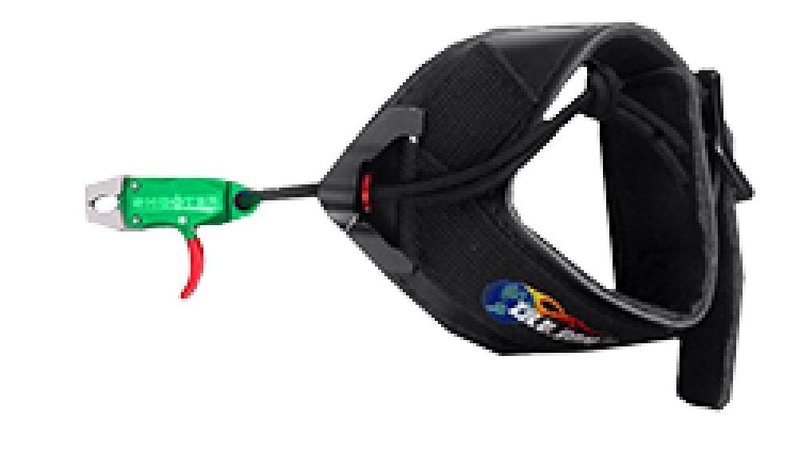 Tru Ball Archery Shooter Youth Release Buckle, Green, Small