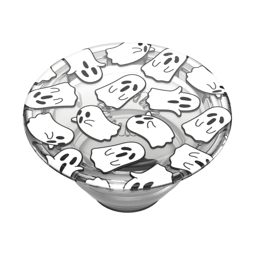 PopSockets Translucent Phone Grip with Expanding Kickstand, PopSockets for Phone, Adhesive Grip, Translucent PopGrip - Translucent Ghosted