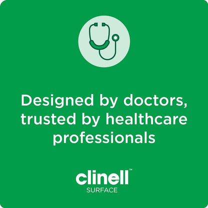 Clinell Universal Cleaning and Disinfectant Wipes for Surfaces - Pack of 200 Regular Wipes - Multi-Purpose, Kills 99.99% of Germs, Effective from 10 Seconds