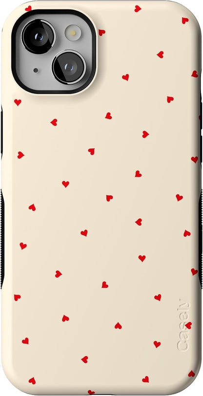 Casely iPhone 14 Plus Case | Sage Garden | Green Floral | Compatible with MagSafe | Bold Protective Design